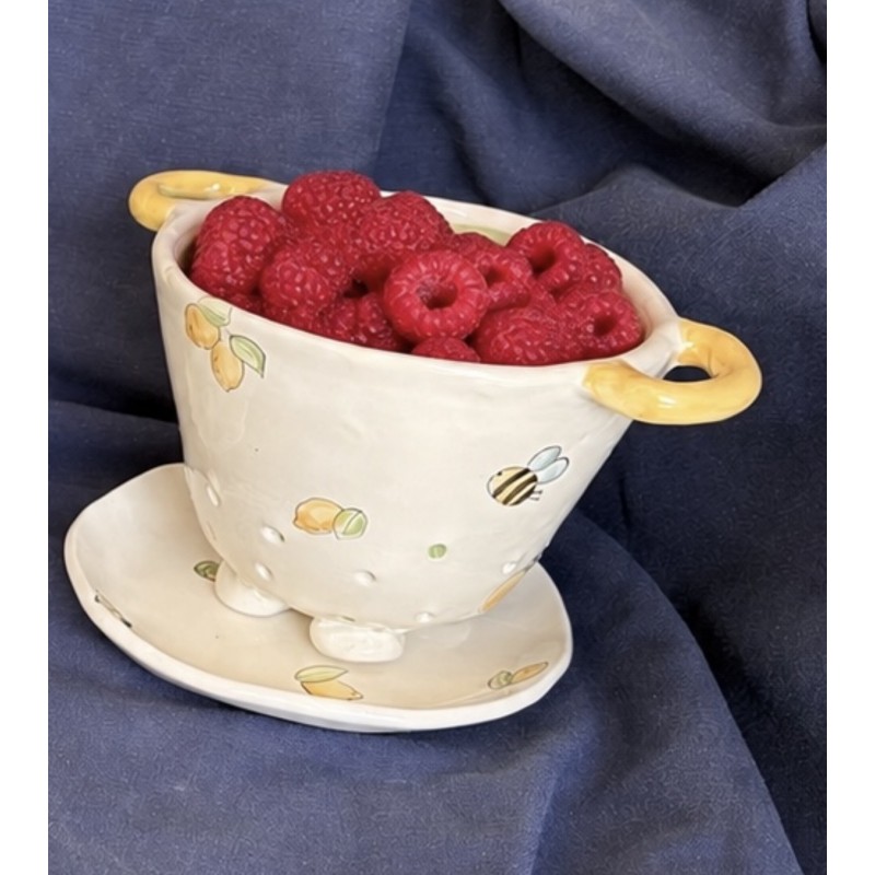 Scolafrutta limoni con piattino